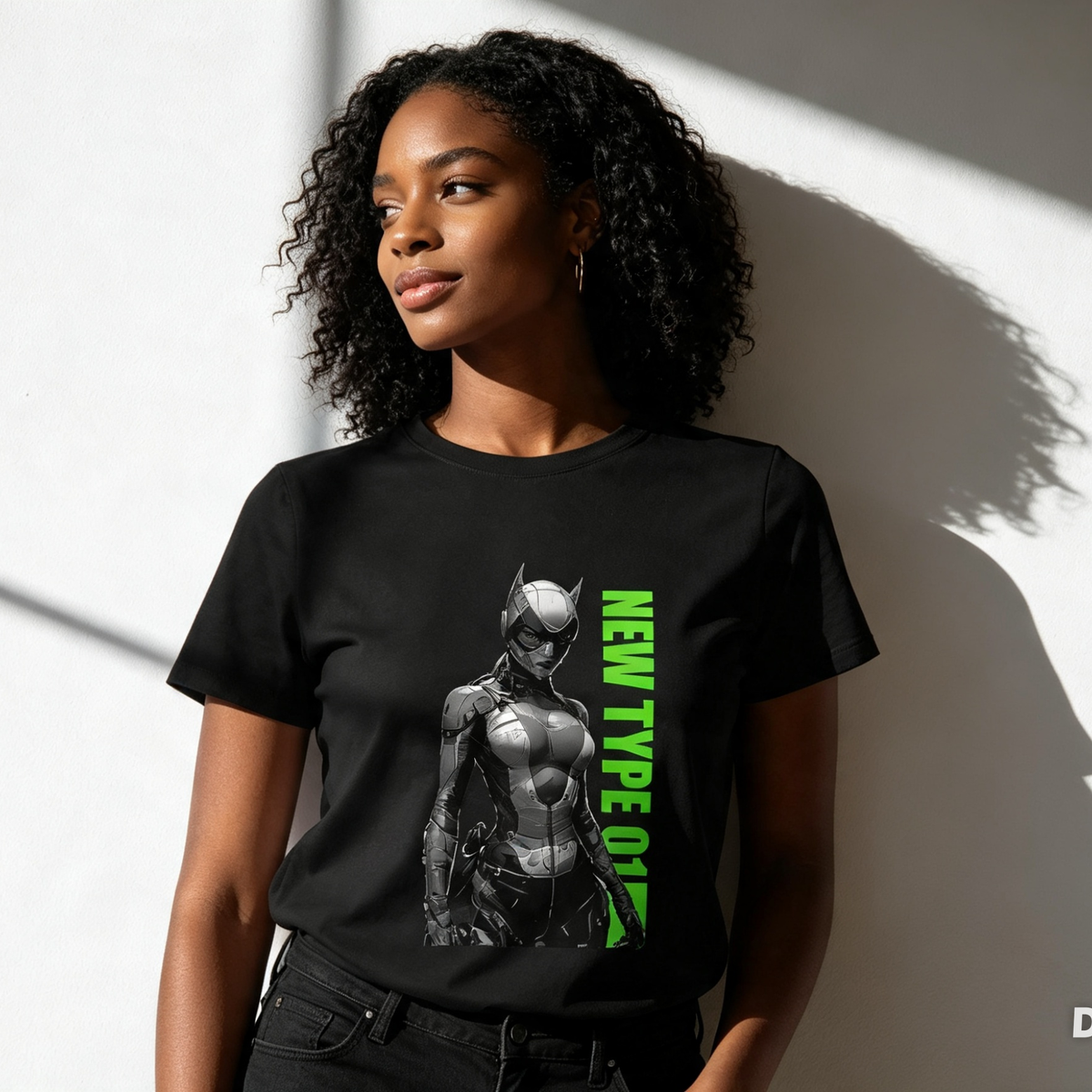Short Sleeve - Futuristic Cyber-Hero